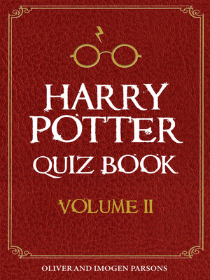cover image of Harry Potter Quiz Book Volume II